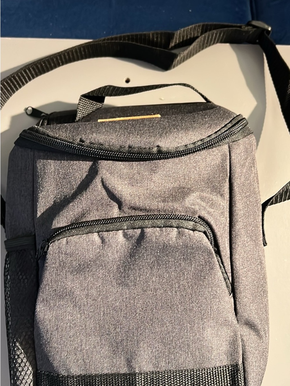 Shoulder-strap cooler bag